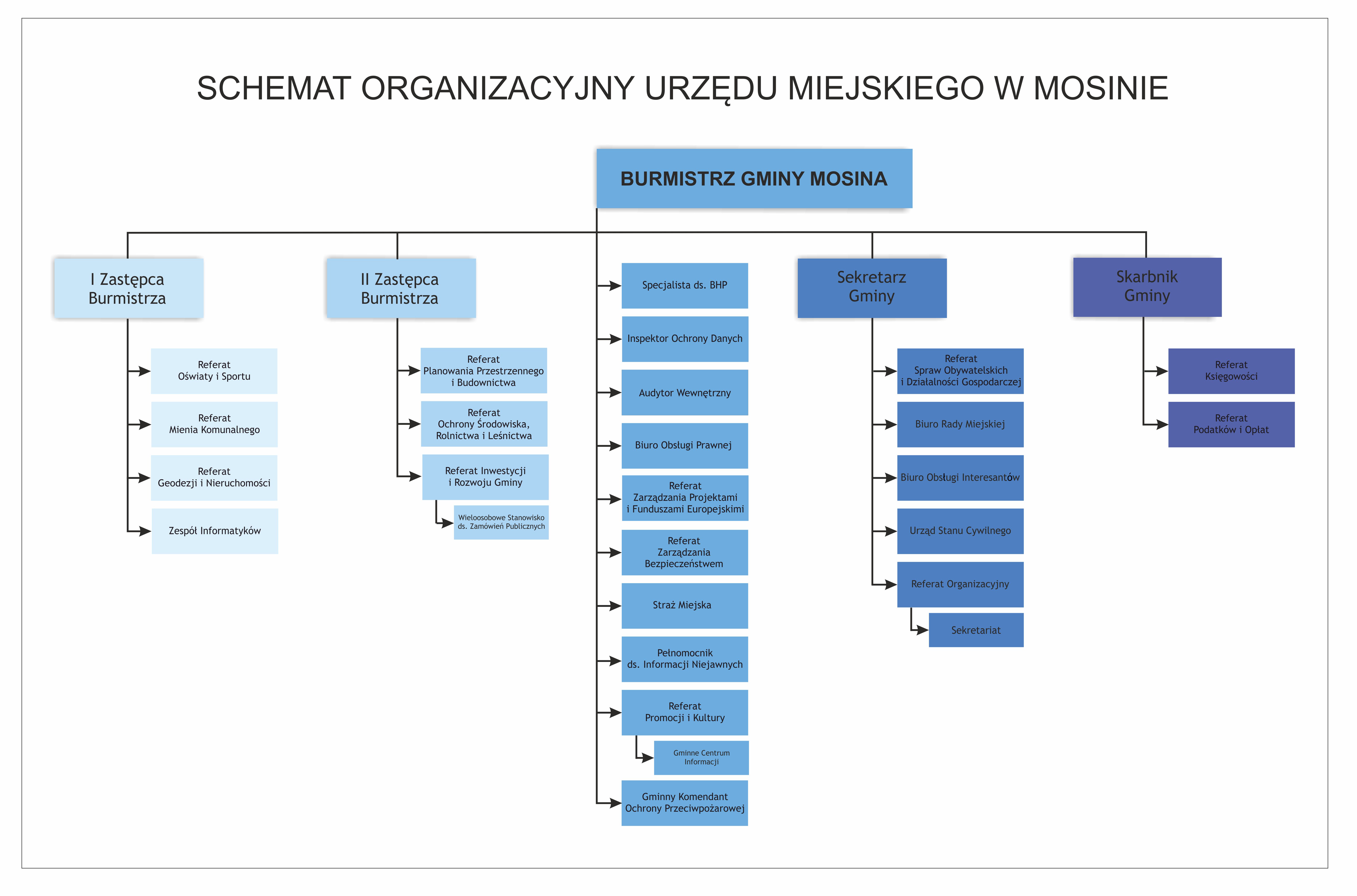 Schemat organizacyjny UMM